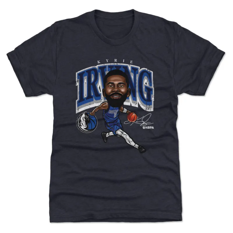 Kyrie Irving Dallas Mavericks Cartoon WHT sold by 500 Level