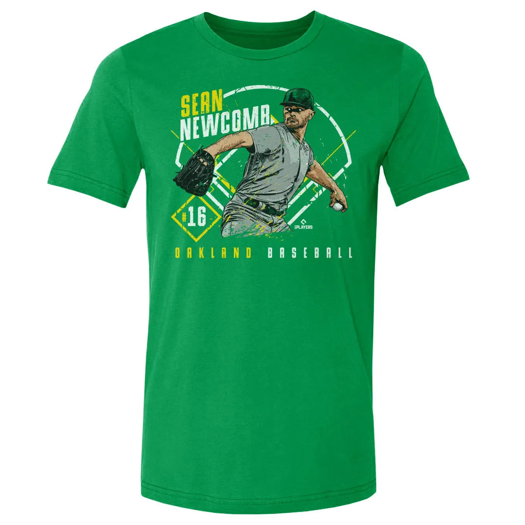 Sean Newcomb Oakland Ballpark WHT sold by 500 Level