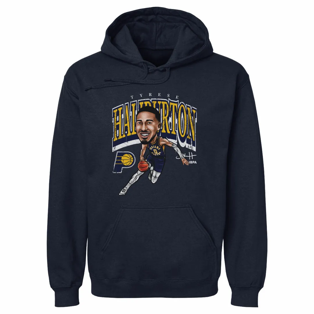 Tyrese Haliburton Indiana Pacers Cartoon WHT sold by 500 Level product image thumbnail 2