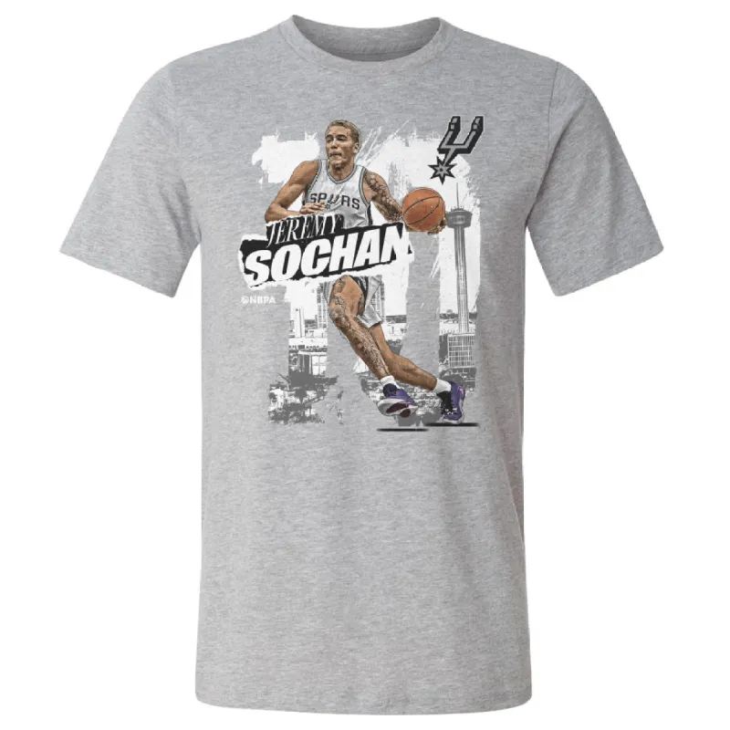 Jeremy Sochan San Antonio Spurs Rough WHT sold by 500 Level