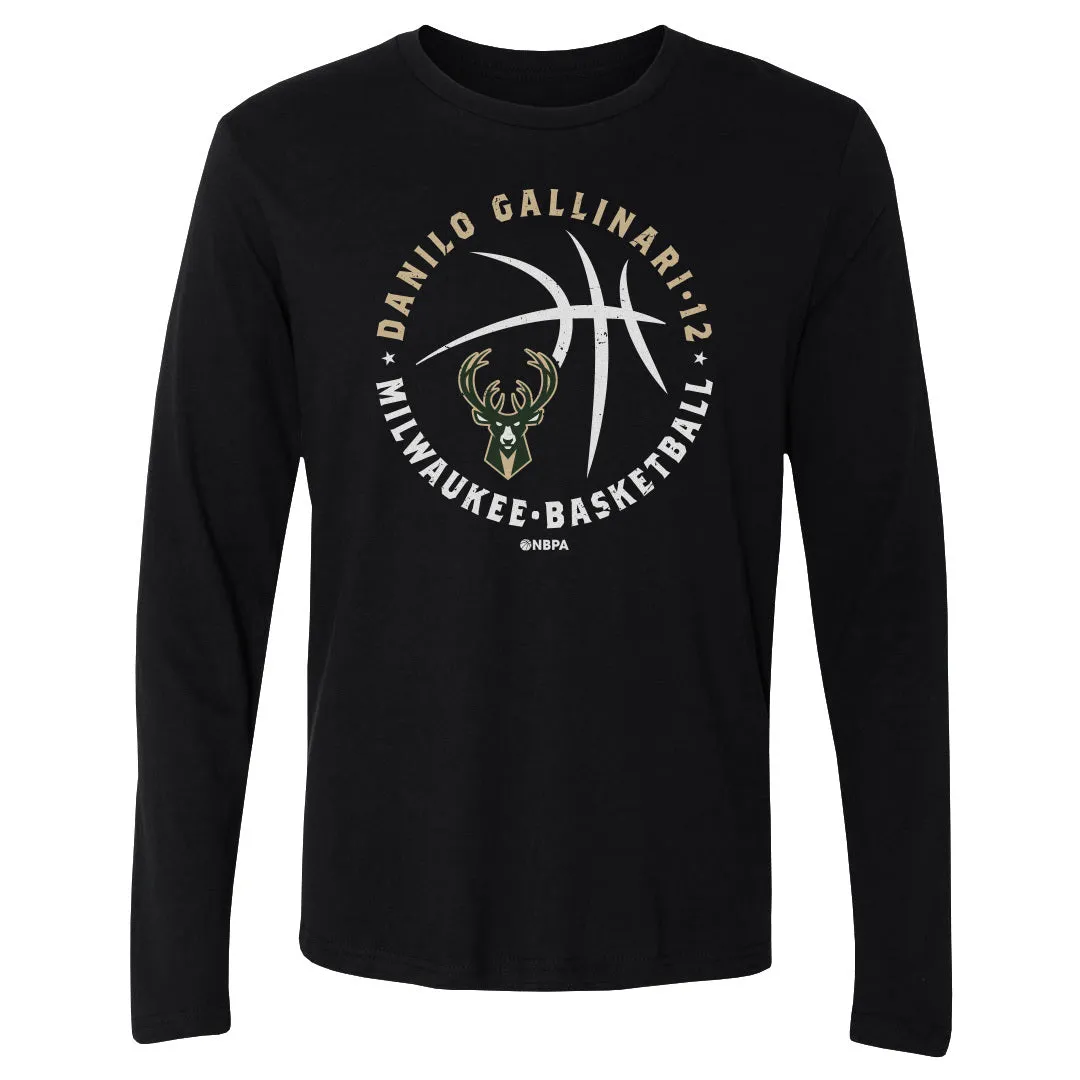 Danilo Gallinari Milwaukee Bucks Player Ball WHT sold by 500 Level