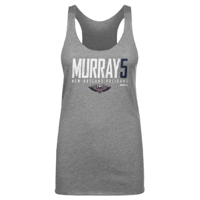 Dejounte Murray New Orleans Pelicans Elite WHT sold by 500 Level