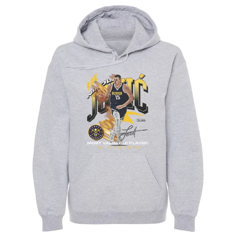 Nikola Jokic Denver Nuggets 2024 NBA MVP Award WHT sold by 500 Level