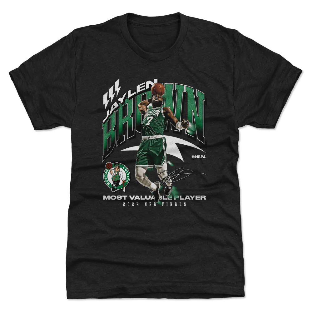 Jaylen Brown Boston Celtics 2024 NBA Finals MVP Award WHT sold by 500 Level product image thumbnail 2