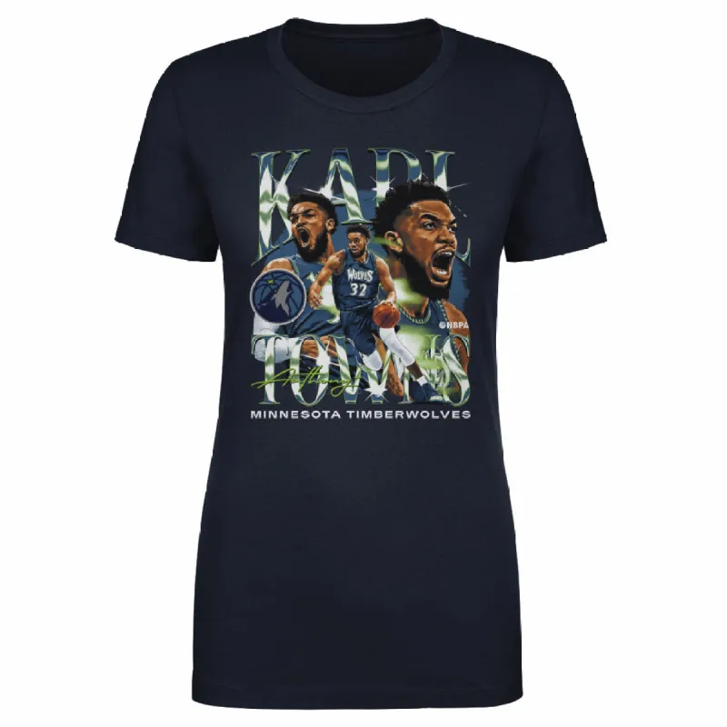 Karl-Anthony Towns Minnesota Timberwolves Vintage WHT sold by 500 Level