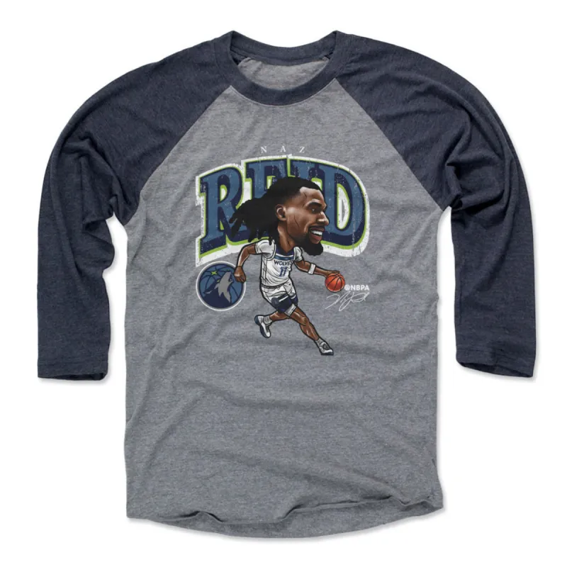 Naz Reid Minnesota Timberwolves Cartoon WHT sold by 500 Level