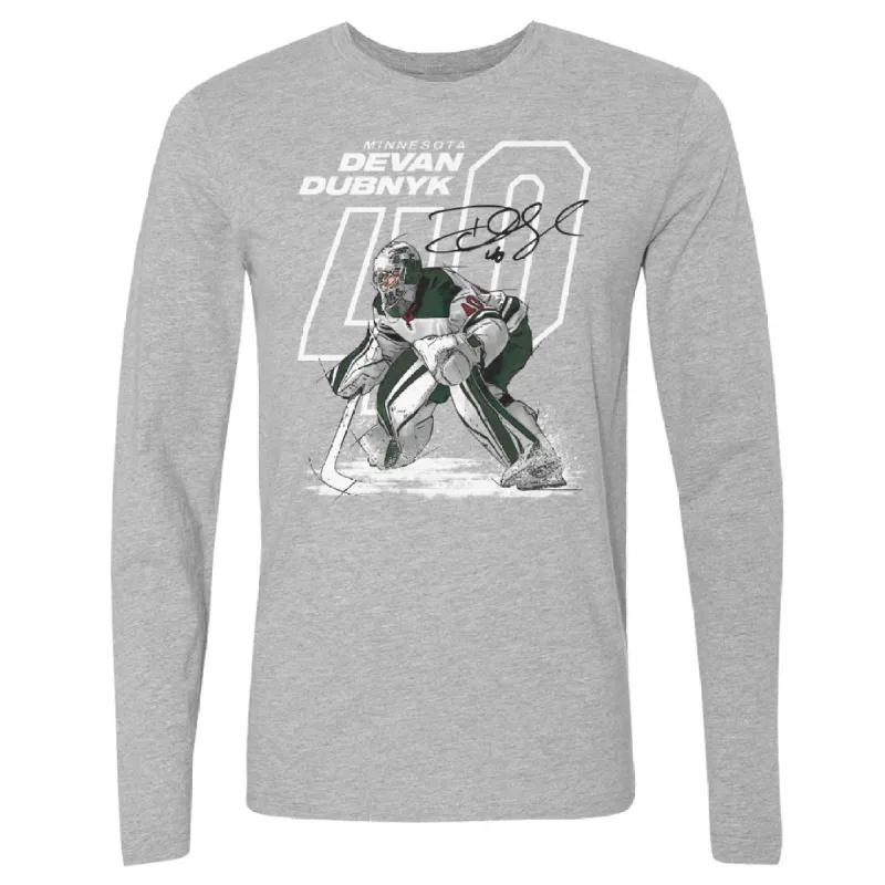 Devan Dubnyk Minnesota Offset WHT sold by 500 Level