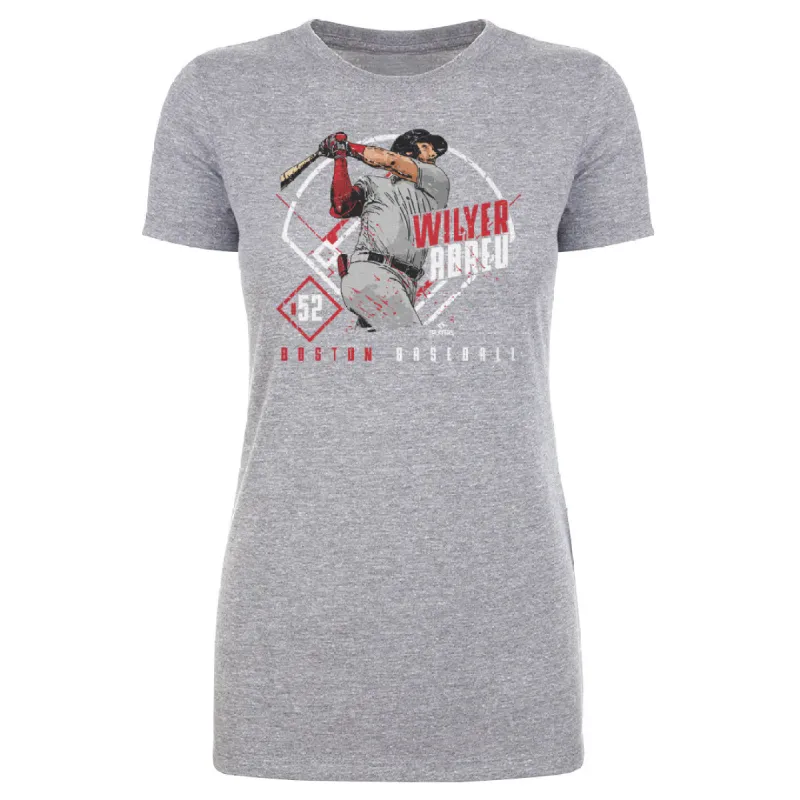 Wilyer Abreu Boston Ballpark WHT sold by 500 Level