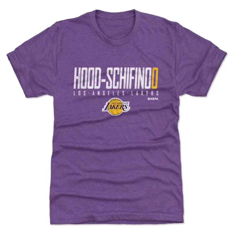 Jalen Hood-Schifino Los Angeles Lakers Elite WHT sold by 500 Level