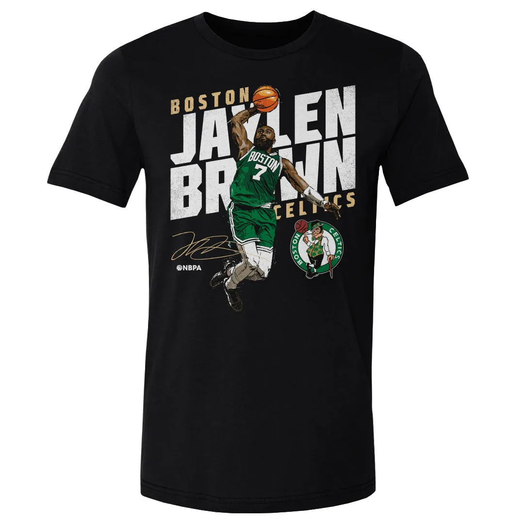 Jaylen Brown Boston Celtics Slant WHT sold by 500 Level product image thumbnail 2