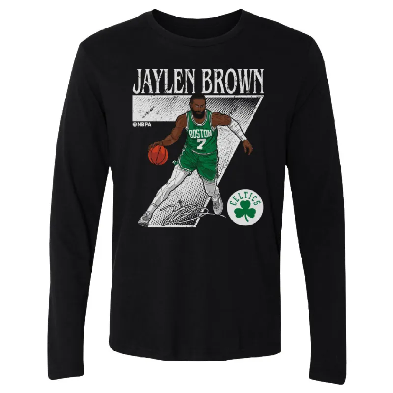 Jaylen Brown Boston Celtics Number WHT sold by 500 Level