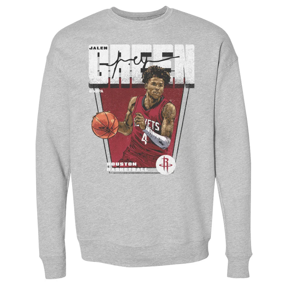 Jalen Green Houston Rockets Premiere WHT sold by 500 Level