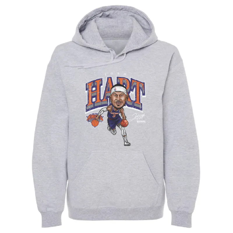 Josh Hart New York Knicks Cartoon WHT sold by 500 Level