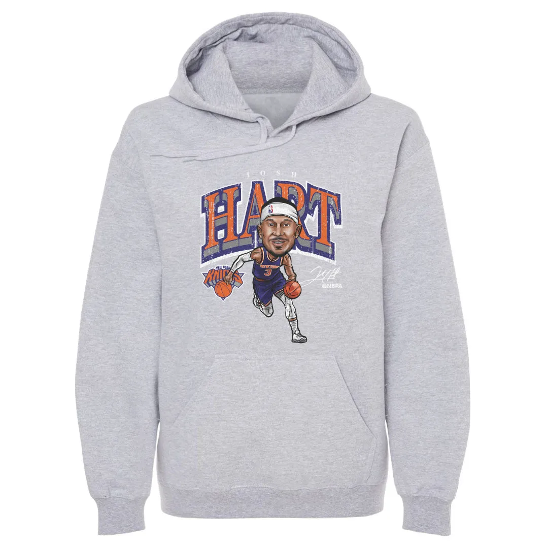 Josh Hart New York Knicks Cartoon WHT sold by 500 Level