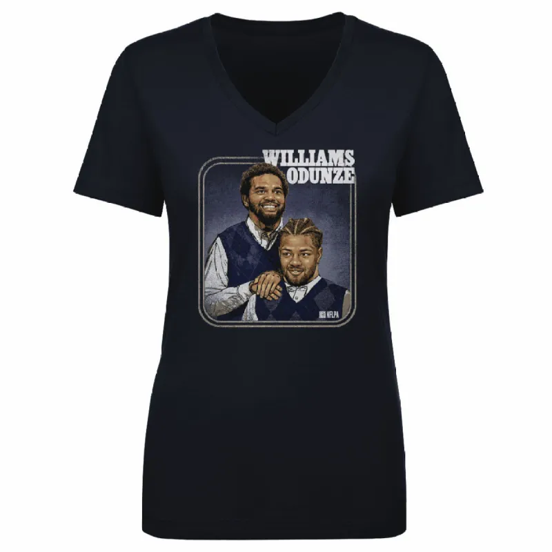 Caleb Williams & Rome Odunze Chicago Step Brothers WHT sold by 500 Level