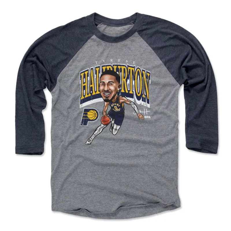 Tyrese Haliburton Indiana Pacers Cartoon WHT sold by 500 Level