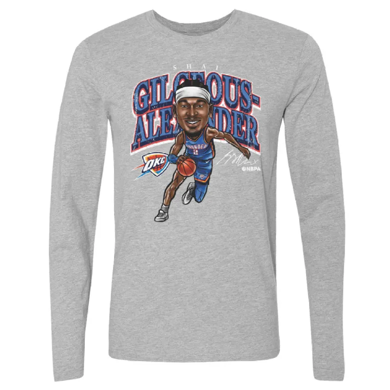 Shai Gilgeous-Alexander Oklahoma City Thunder Cartoon WHT sold by 500 Level
