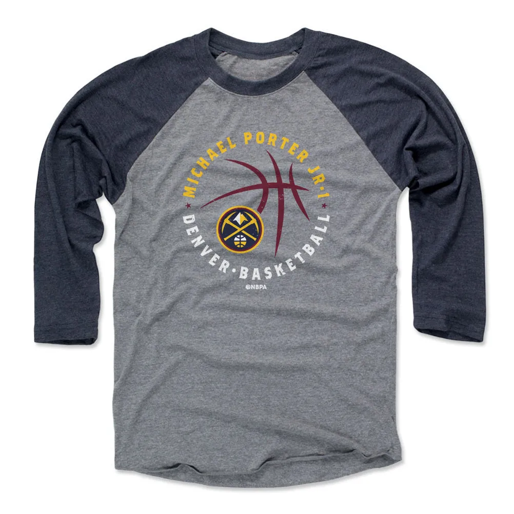 Michael Porter Jr. Denver Nuggets Player Ball WHT sold by 500 Level