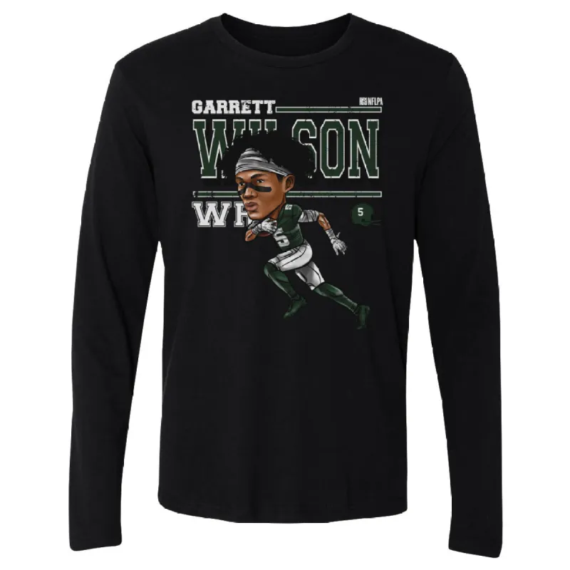 Garrett Wilson New York J Cartoon WHT sold by 500 Level