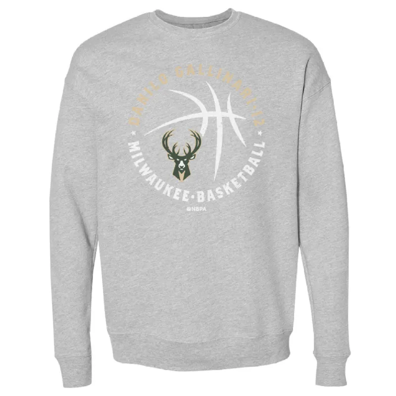 Danilo Gallinari Milwaukee Bucks Player Ball WHT sold by 500 Level