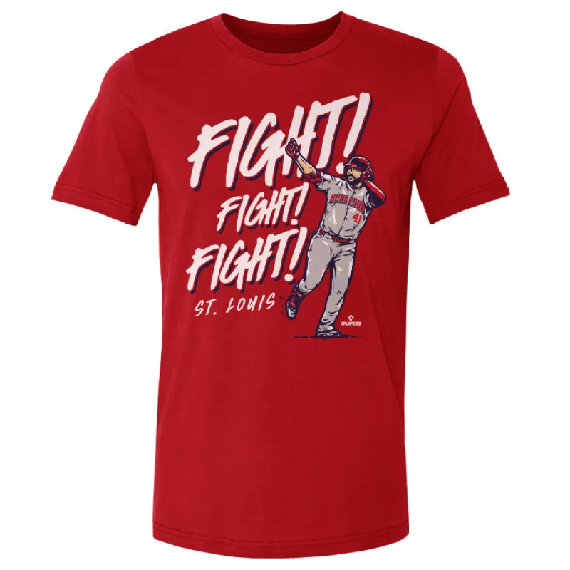Alec Burleson St. Louis Fight Fight Fight WHT sold by 500 Level