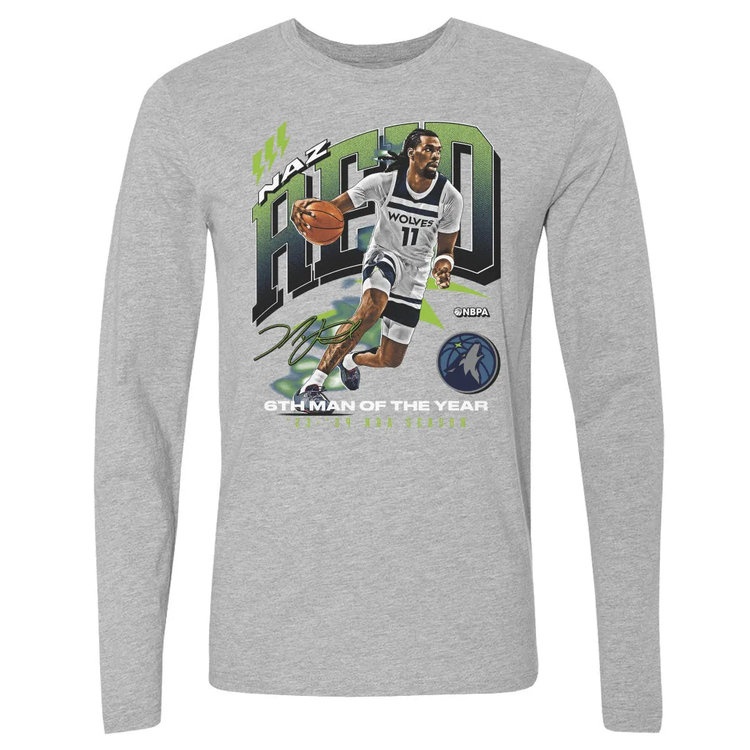 Naz Reid Minnesota Timberwolves 2024 NBA 6th Man Award WHT sold by 500 Level product image thumbnail 3