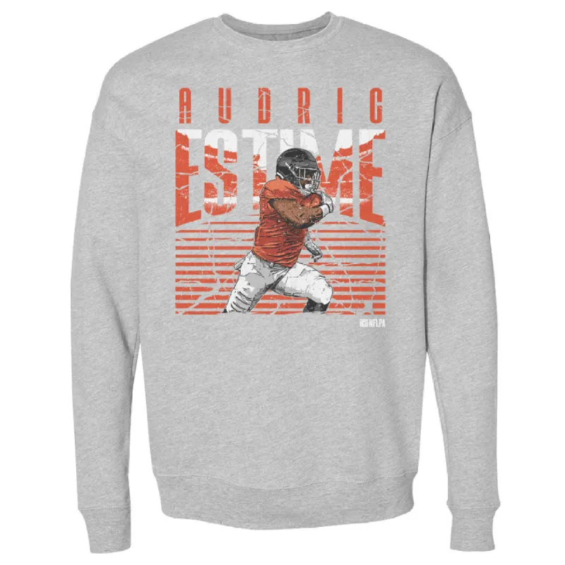 Audric Estime Denver Player Name WHT sold by 500 Level