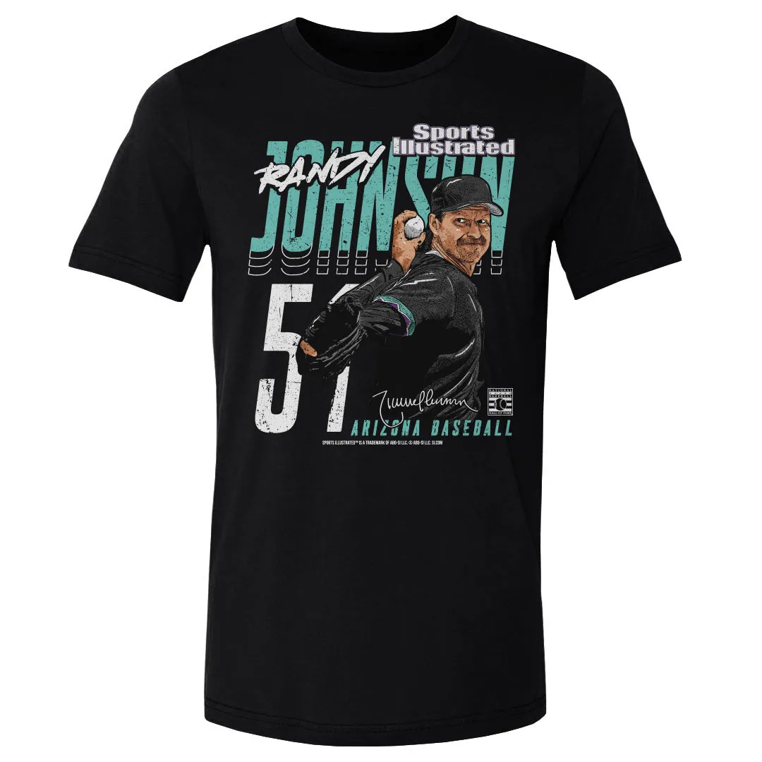 Randy Johnson Sports Illustrated & Arizona Player Name WHT sold by 500 Level