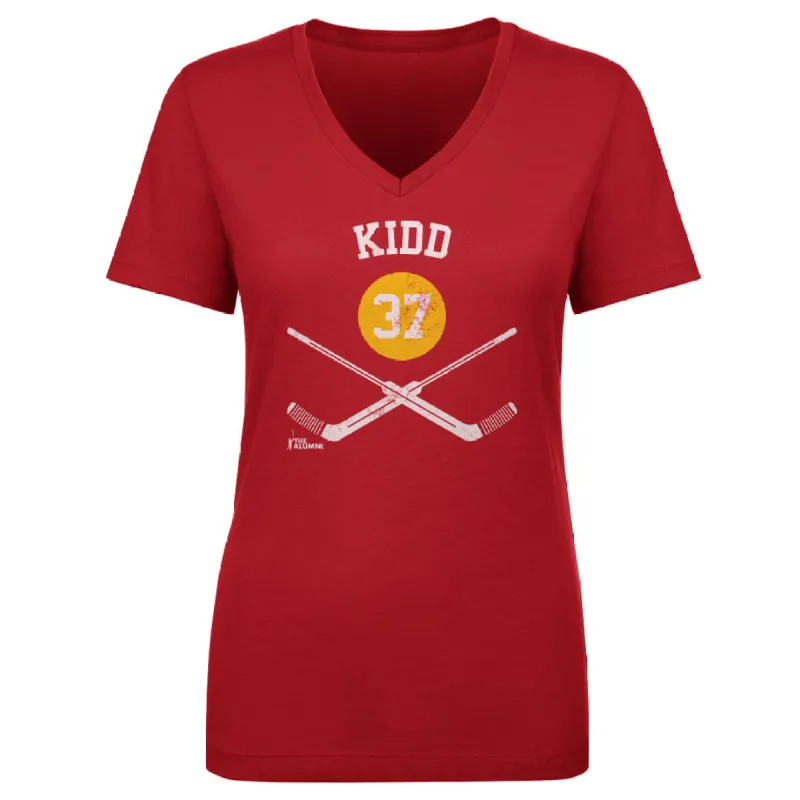 Trevor Kidd Calgary 37 Goalie Sticks WHT sold by 500 Level