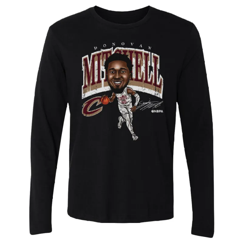 Donovan Mitchell Cleveland Cavaliers Cartoon WHT sold by 500 Level