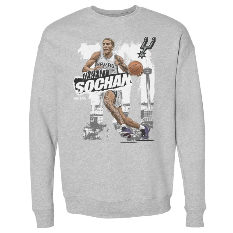 Jeremy Sochan San Antonio Spurs Rough WHT sold by 500 Level