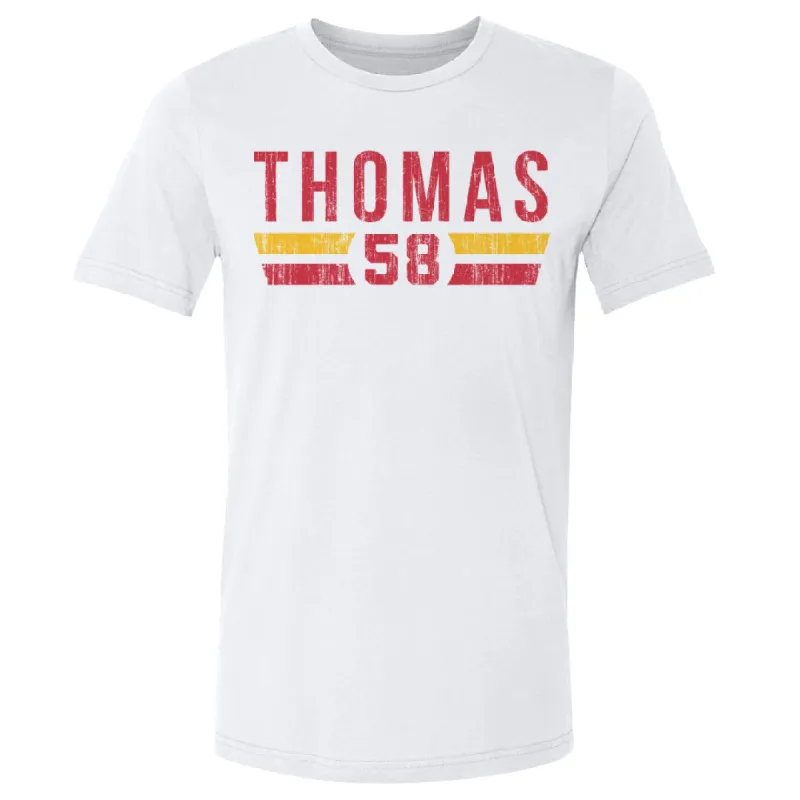Derrick Thomas Kansas City Font sold by 500 Level