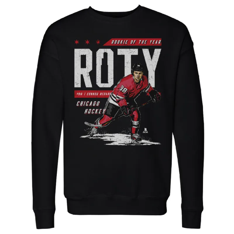 Connor Bedard Chicago Rookie Of The Year WHT sold by 500 Level