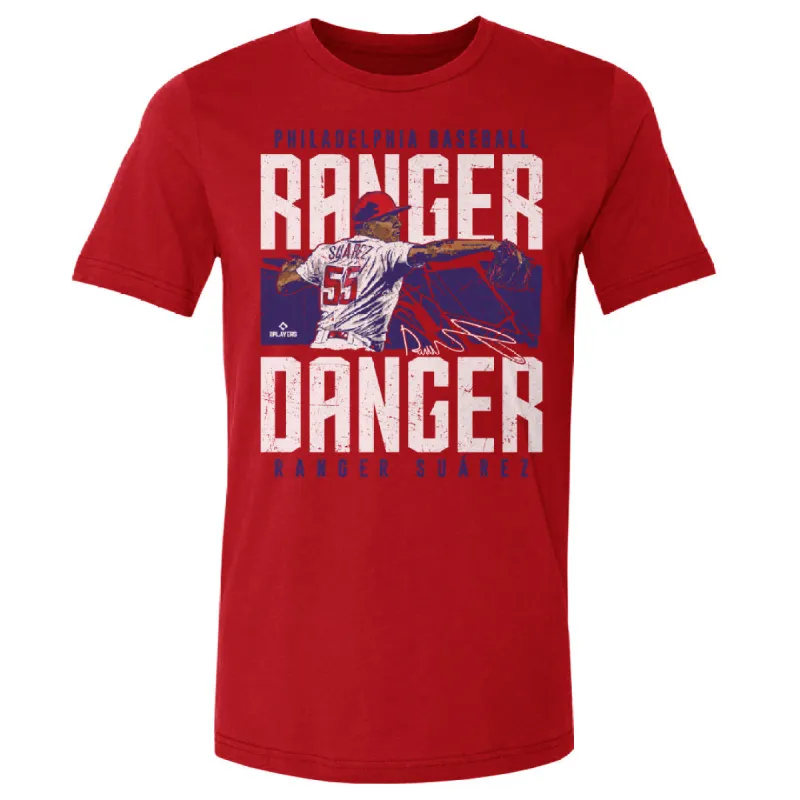 Ranger Suarez Philadelphia Ranger Danger WHT sold by 500 Level