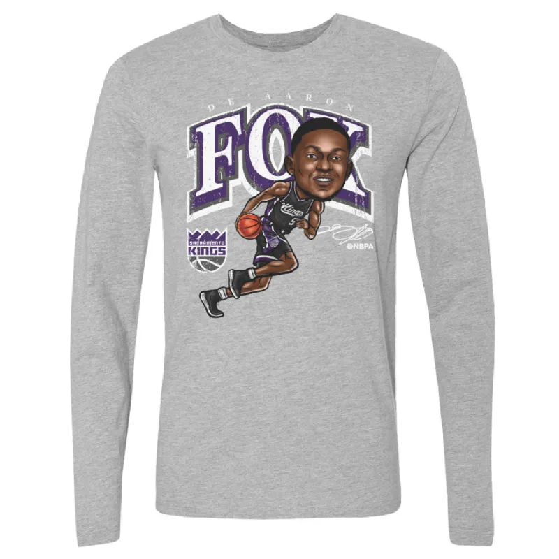 De'Aaron Fox Sacramento Kings Cartoon WHT sold by 500 Level