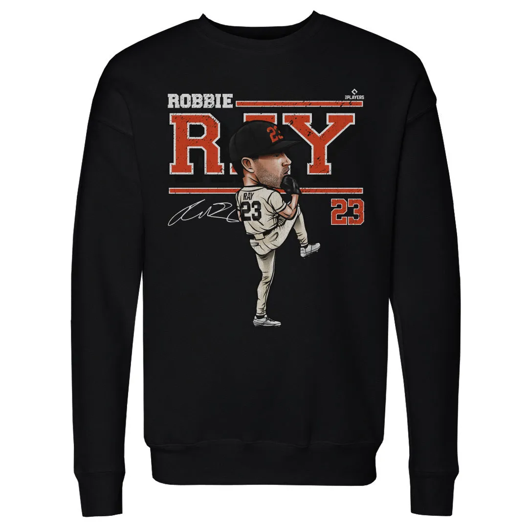 Robbie Ray San Francisco Cartoon WHT sold by 500 Level