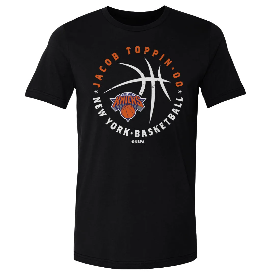 Jacob Toppin New York Knicks Player Ball WHT sold by 500 Level