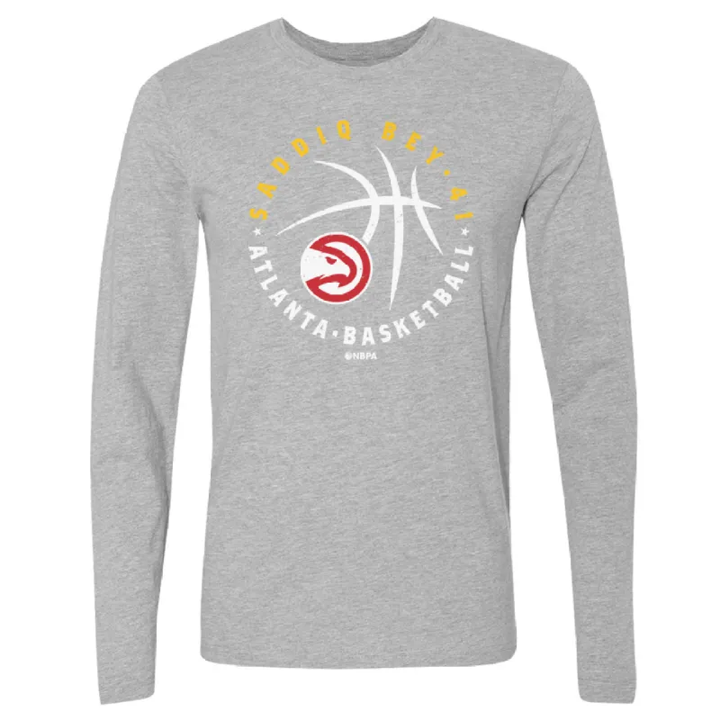 Saddiq Bey Atlanta Hawks Player Ball WHT sold by 500 Level