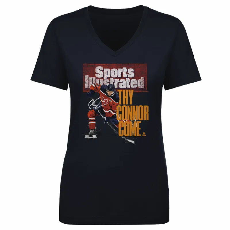 Connor McDavid Sports Illustrated & Edmonton Thy Connor Come WHT sold by 500 Level