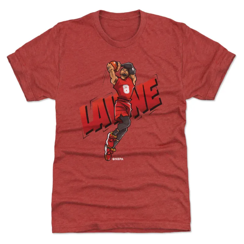 Zach LaVine Chicago Caricature WHT sold by 500 Level