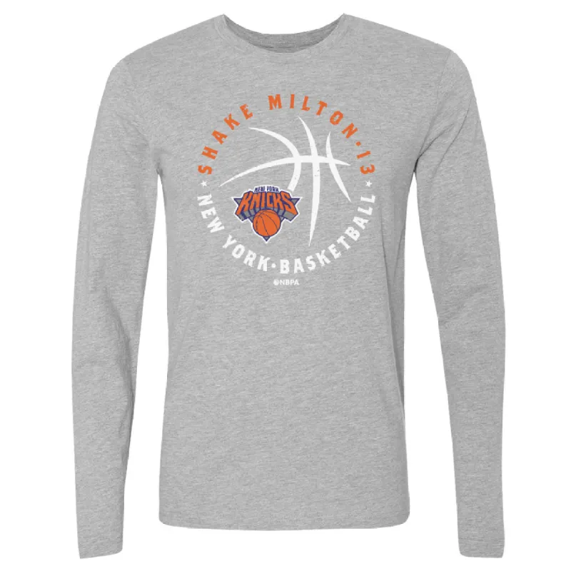 Shake Milton New York Knicks Player Ball WHT sold by 500 Level