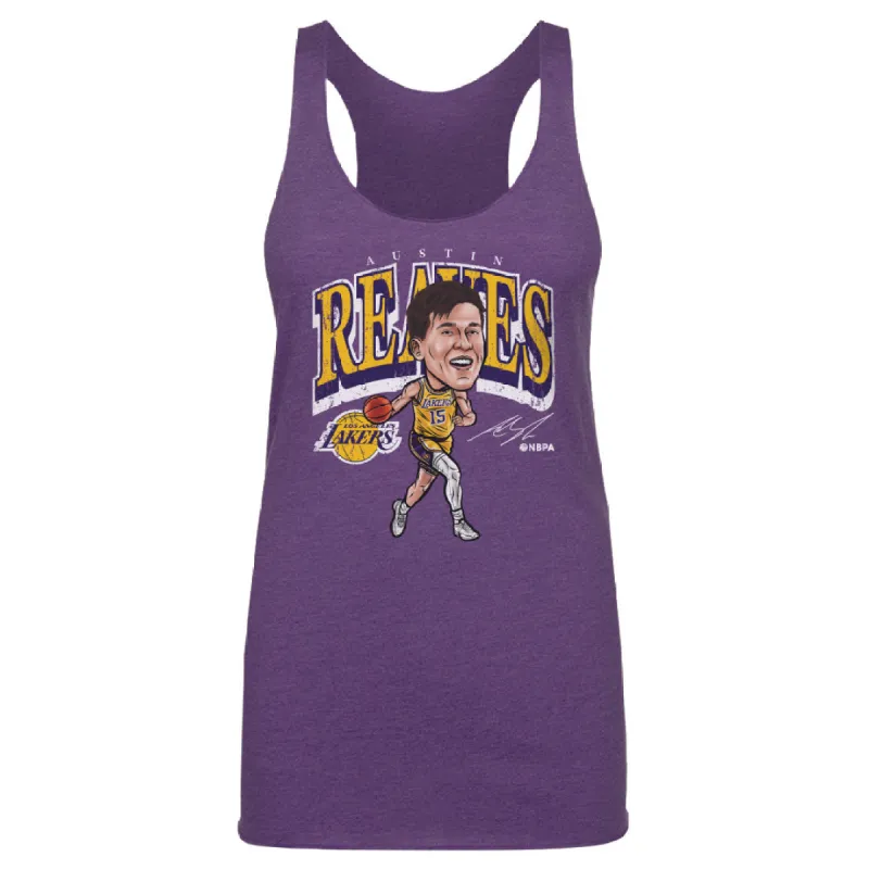Austin Reaves Los Angeles Lakers Cartoon WHT sold by 500 Level