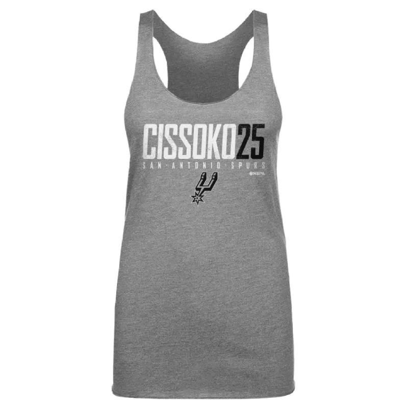 Sidy Cissoko San Antonio Spurs Elite WHT sold by 500 Level