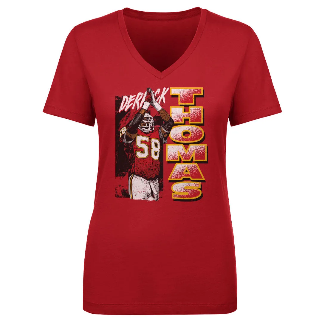 Derrick Thomas Kansas City Vertical WHT sold by 500 Level product image thumbnail 2