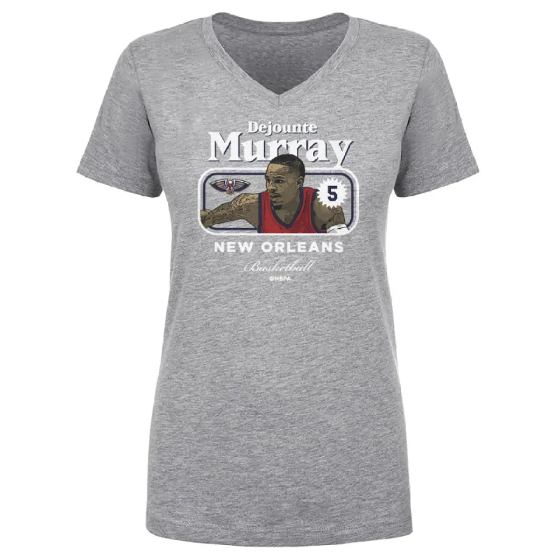 Dejounte Murray New Orleans Pelicans Cover WHT made by 500 Level