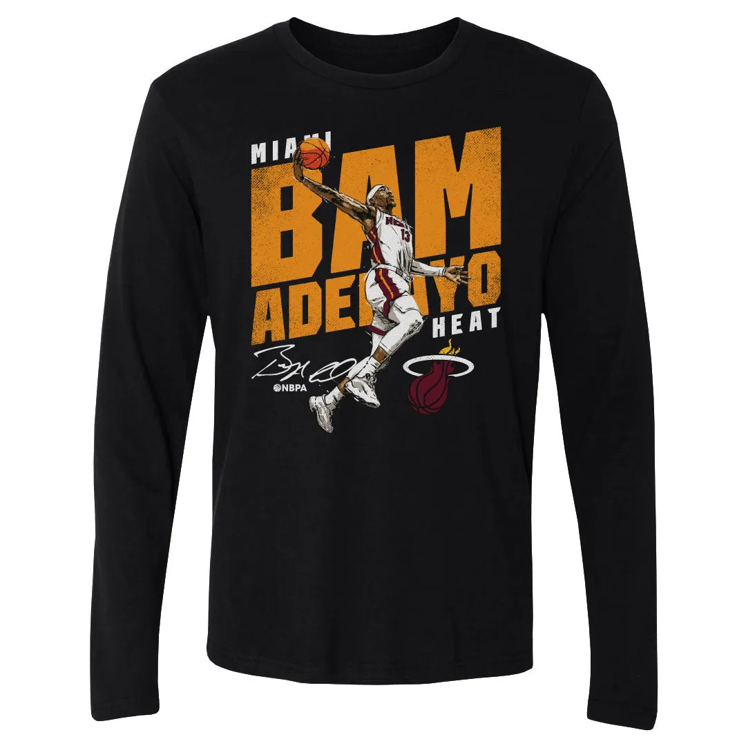 Bam Adebayo Miami Heat Slant WHT sold by 500 Level product image thumbnail 2