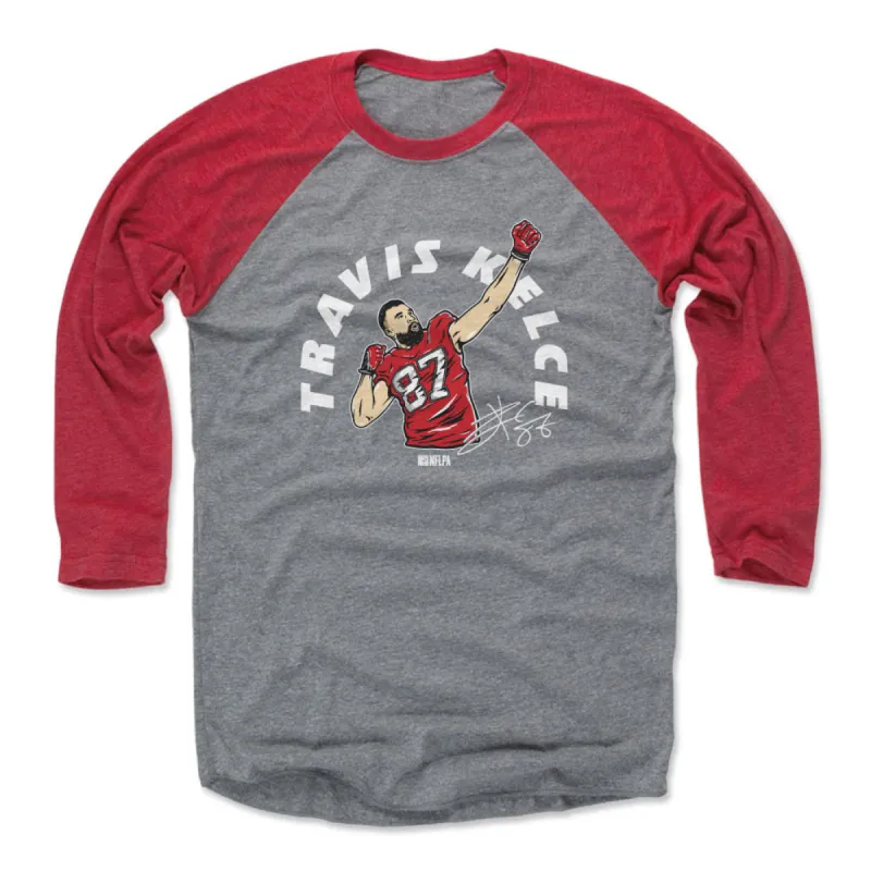 Travis Kelce Kansas City Arrow Pose WHT sold by 500 Level