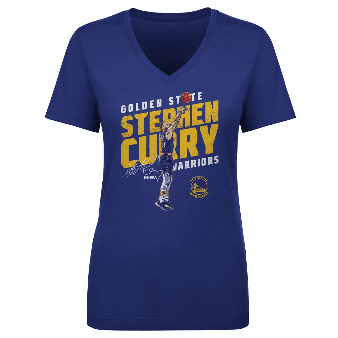 Steph Curry Golden State Warriors Slant WHT sold by 500 Level