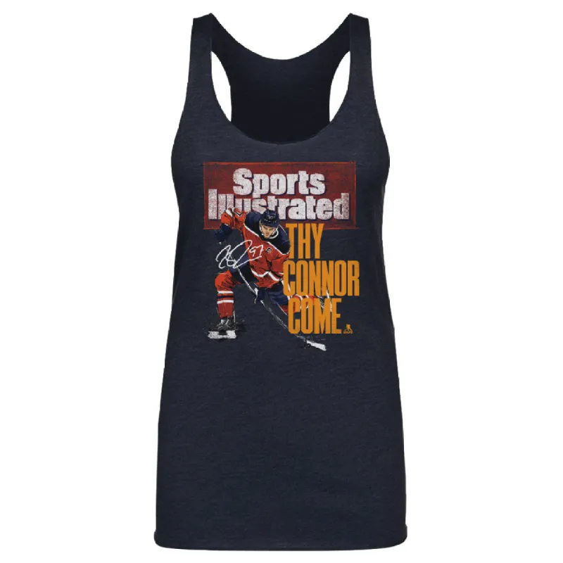 Connor McDavid Sports Illustrated & Edmonton Thy Connor Come WHT sold by 500 Level