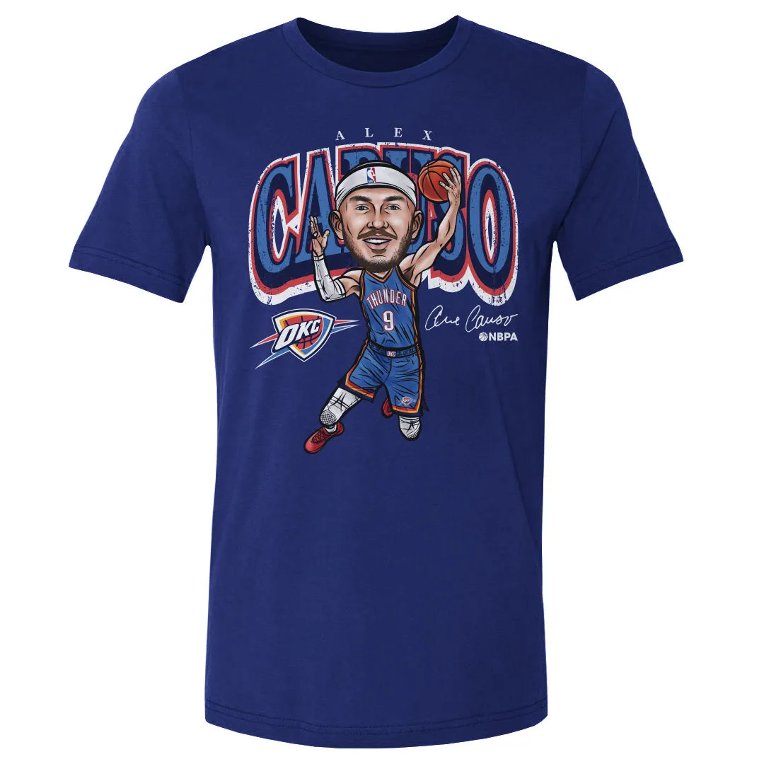 Alex Caruso Oklahoma City Thunder Cartoon WHT sold by 500 Level product image thumbnail 2